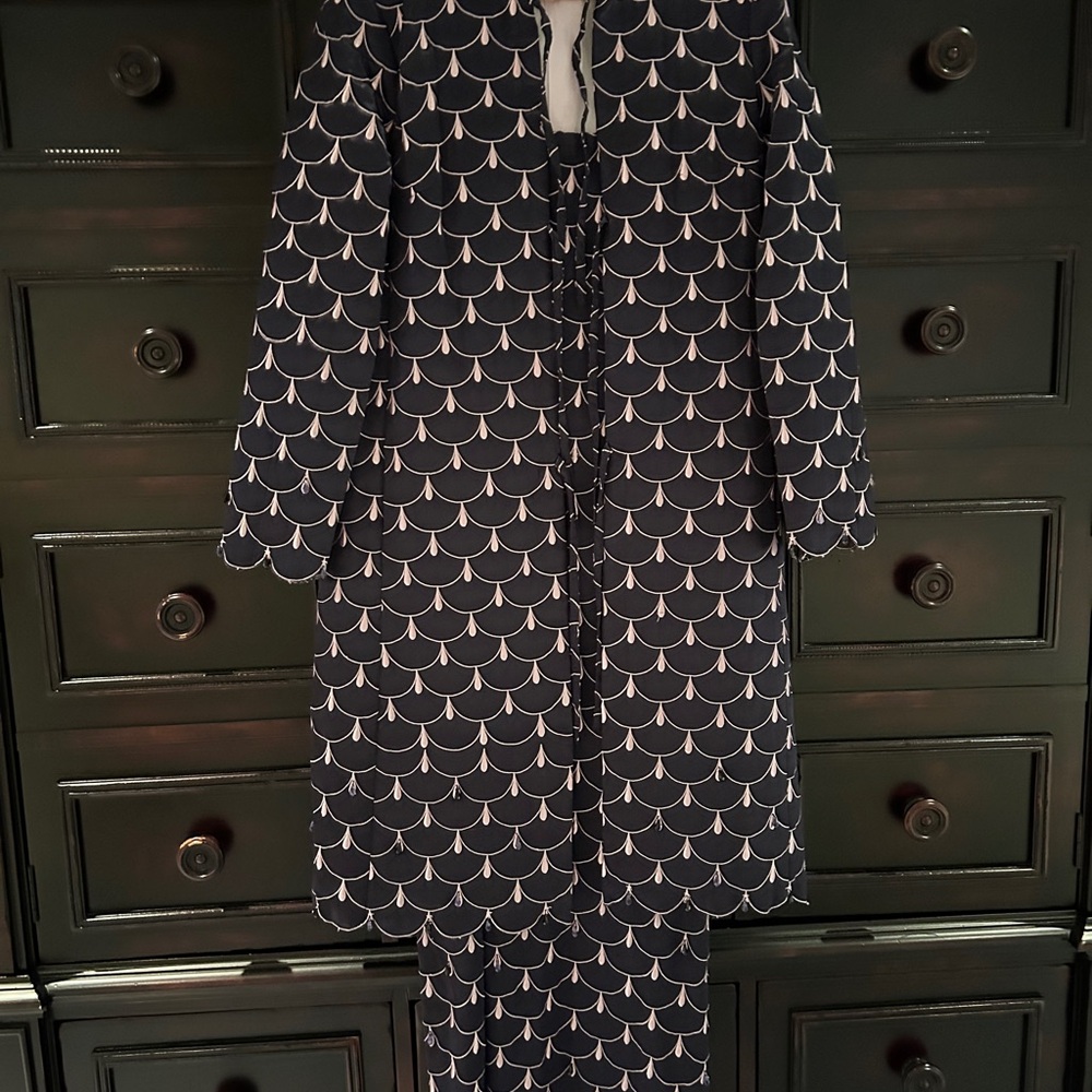 Tocca evening dress and separate coat size 6